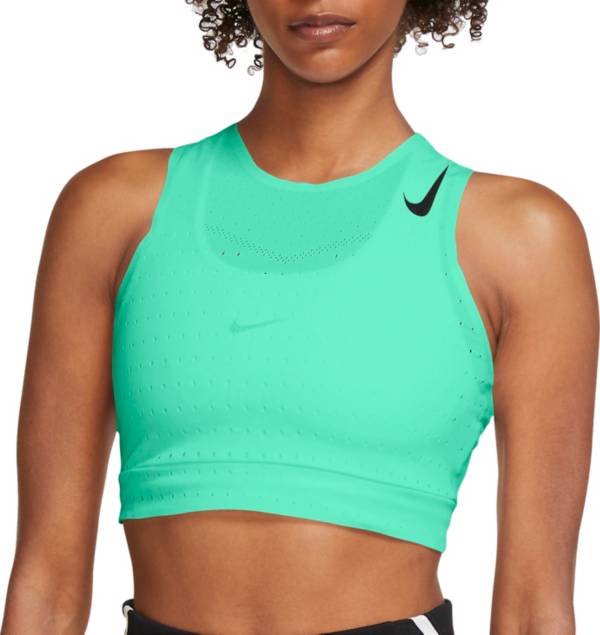 Nike Women's AeroSwift Cropped Running Singlet