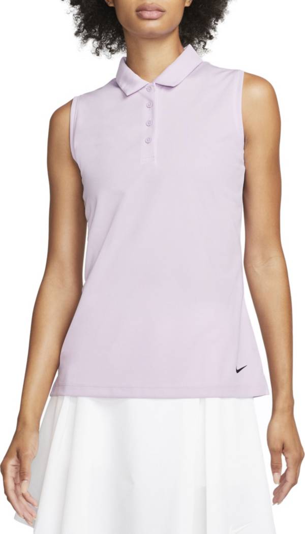 Nike Women's Dri-Fit Victory Sleeveless Golf Polo | Dick's Sporting Goods