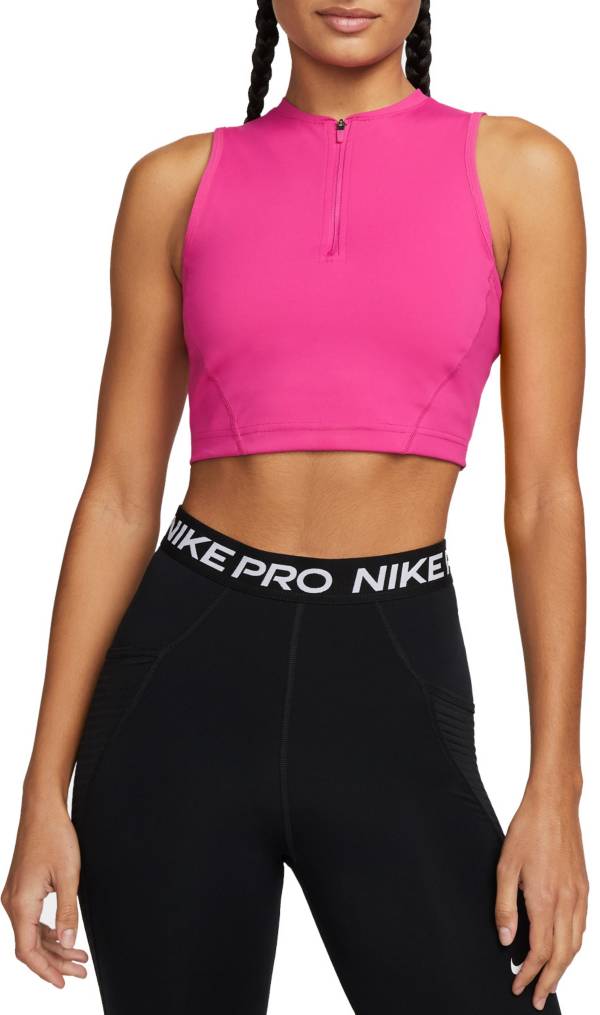 Nike Women's Pro Dri-FIT Cropped Tank Top