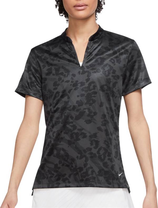 Nike Women's Dri-FIT Victory Jacquard Print Golf Polo