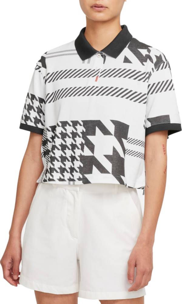 Nike Women's Plaid Golf Polo