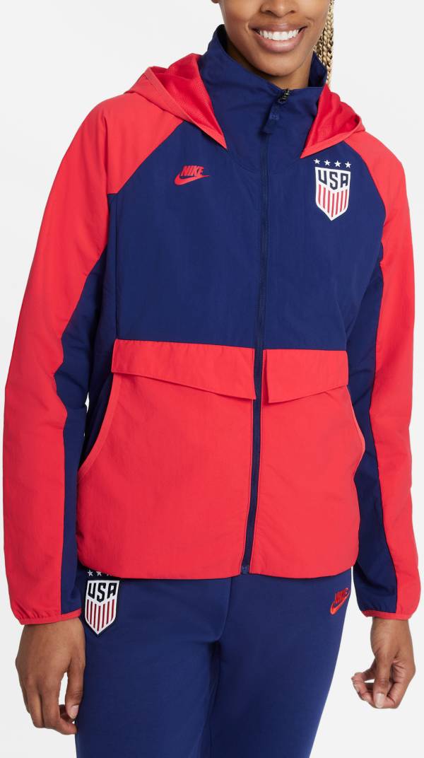 Nike Women's USA Soccer AWF Red Jacket