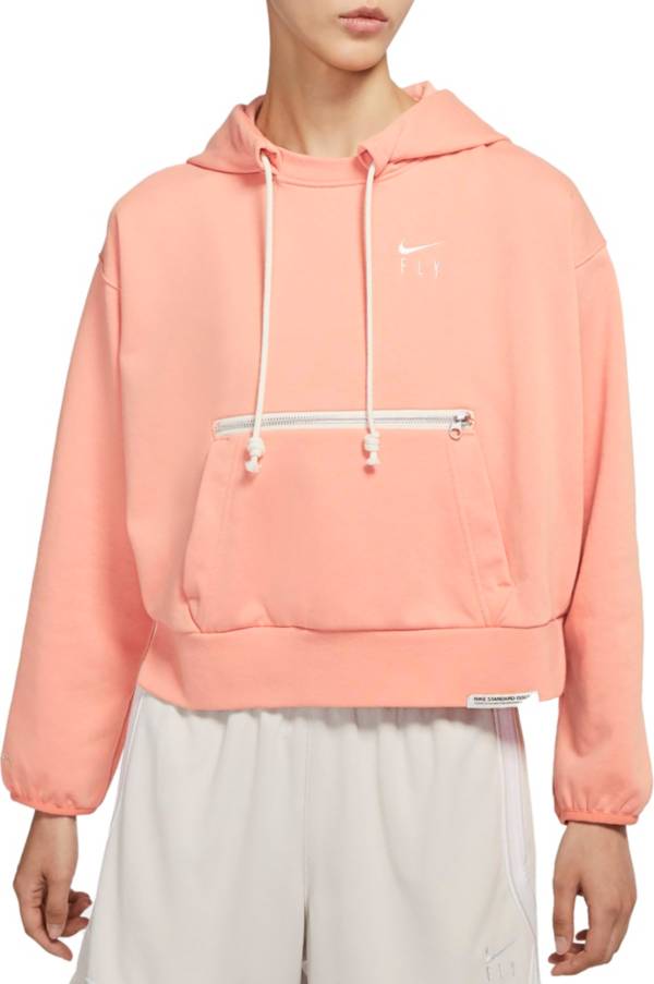 Nike Women's Dri-FIT Swoosh Fly Standard Issue Pullover Hoodie