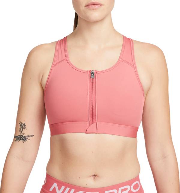 Nike Women's Dri-FIT Swoosh Zip-Front Medium-Support Padded Sports Bra product image