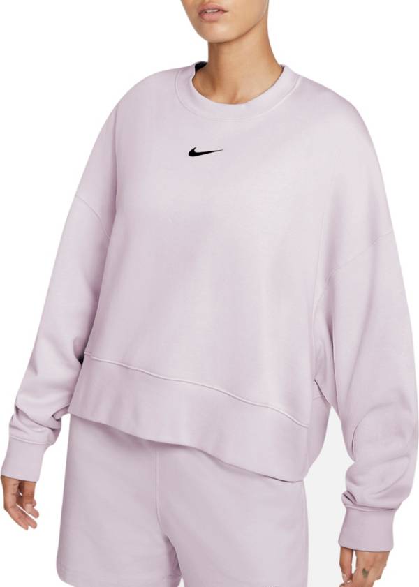 Nike Women's Sportswear Essentials Oversized Fleece Crewneck Sweatshirt | Dick's Sporting Goods
