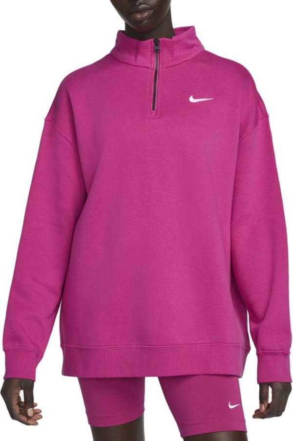 Nike Women's Sportswear Essential 1/4 Zip Fleece