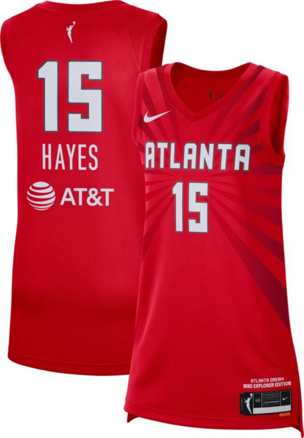 Nike Adult Atlanta Dream Tiffany Hayes Red Replica Explorer Jersey
