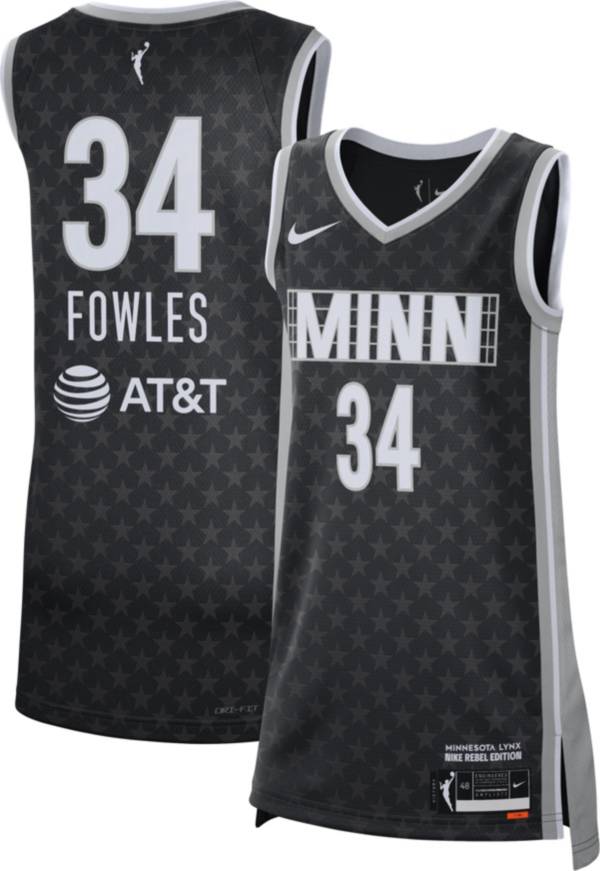 Nike Adult Minnesota Lynx Sylvia Fowles Black Replica Rebel Jersey product image