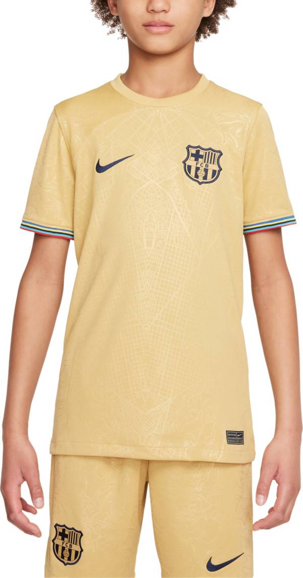 Nike Youth FC Barcelona '22 Away Replica Jersey