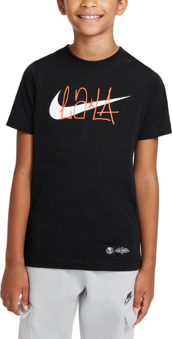 Nike Youth Club America '21 LA x LA Voice Black T-Shirt