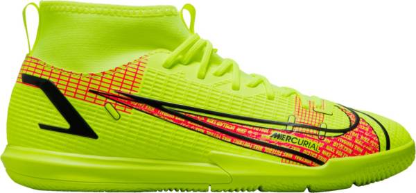 Nike Kids' Mercurial Superfly 8 Academy Indoor Soccer Shoes