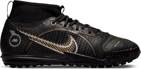 Nike Kids' Mercurial Superfly 8 Academy Turf Soccer Cleats