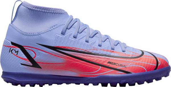 Nike Kids' Mercurial Superfly 8 Club KM Turf Soccer Cleats