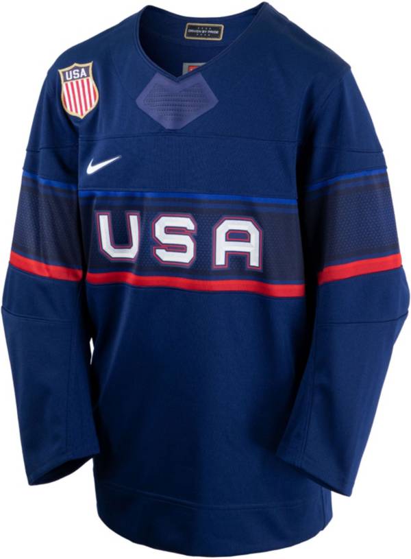 Nike Youth USA Hockey Away 2022 Olympic Jersey