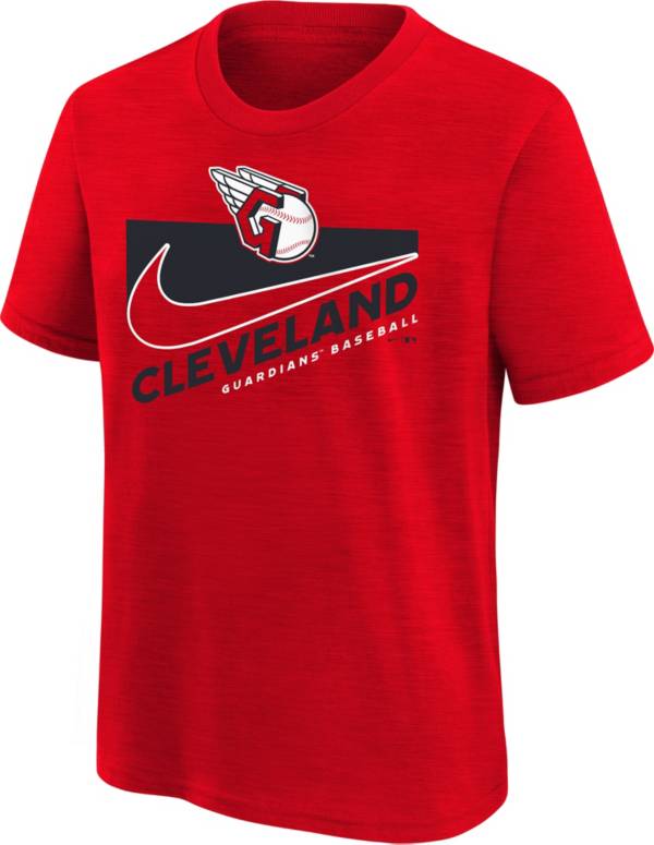 Nike Youth Cleveland Guardians Red T-Shirt