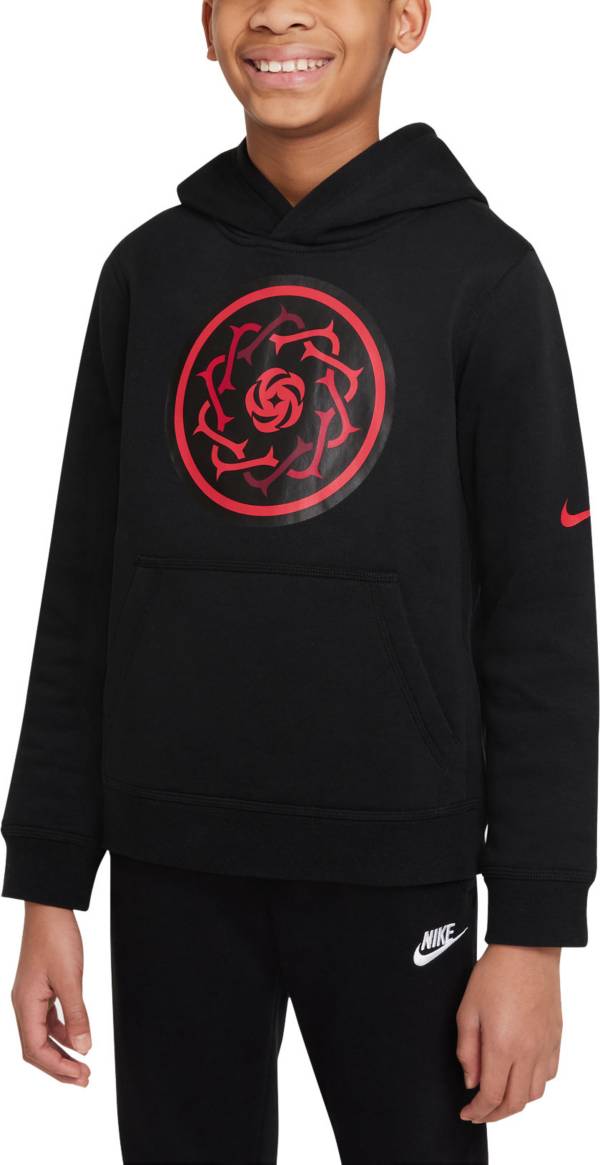 Nike Youth Portland Thorns '22 Black Pullover Hoodie