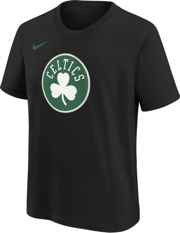 Nike Youth Boston Celtics Black Logo T-Shirt