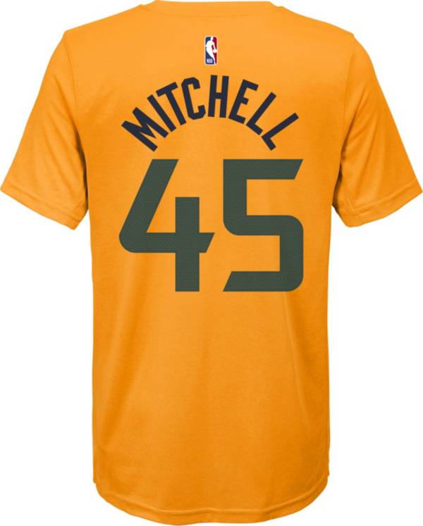 Nike Youth Utah Jazz Donovan Mitchell Statement Number T-Shirt