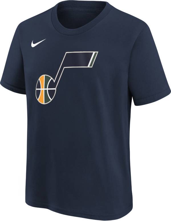 Nike Youth Utah Jazz Navy Logo T-Shirt