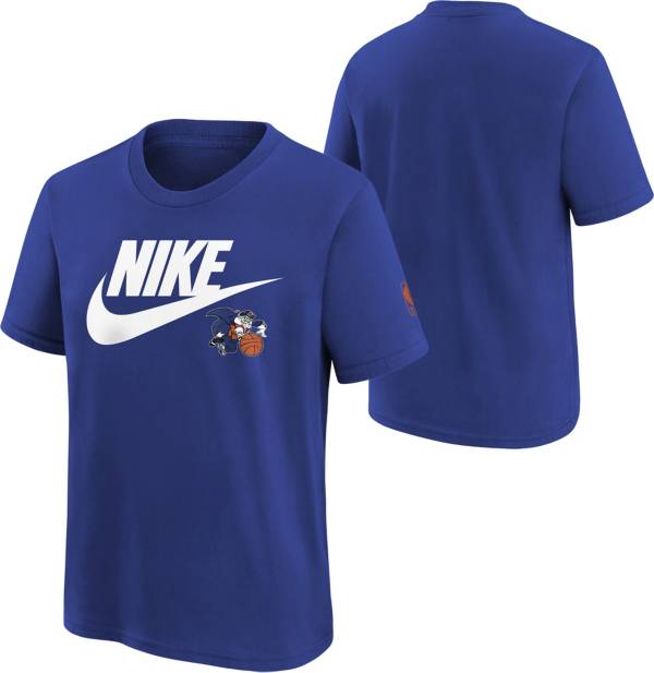 Nike Youth New York Knicks Blue Futura T-Shirt