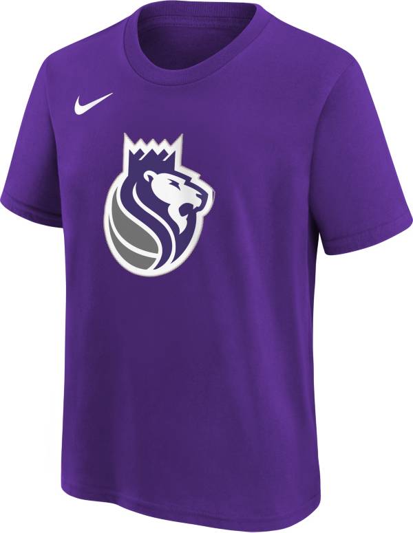 Nike Youth Sacramento Kings Purple Logo T-Shirt