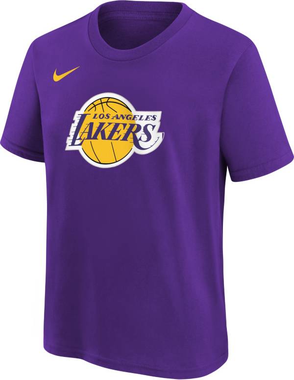 Nike Youth Los Angeles Lakers Purple Logo T-Shirt