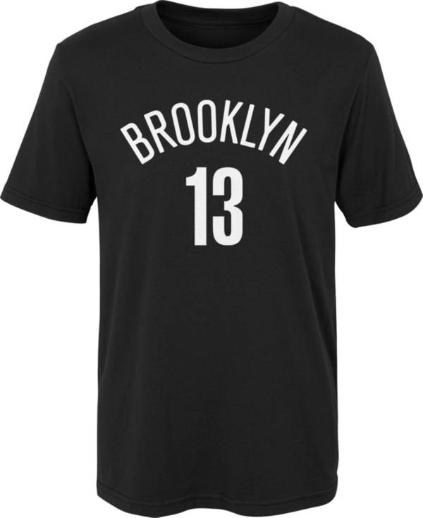 Nike Youth Brooklyn Nets James Harden #13 Black T-Shirt