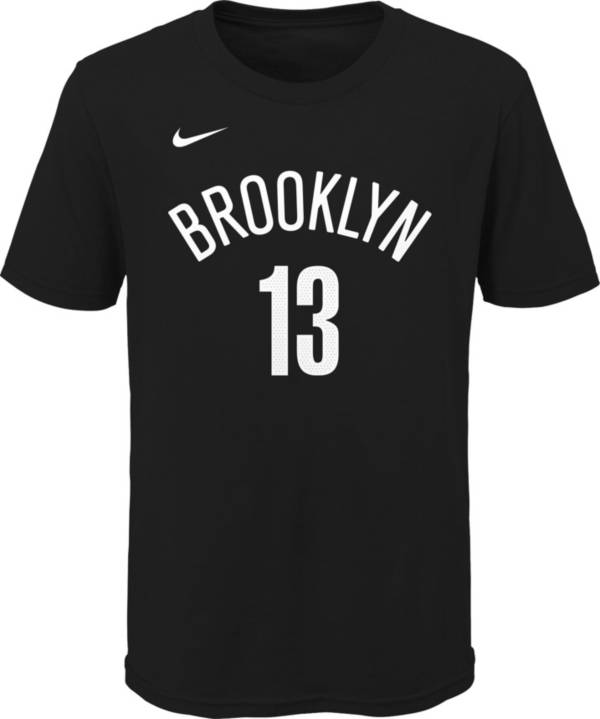 Nike Youth Brooklyn Nets James Harden Black Icon T-Shirt