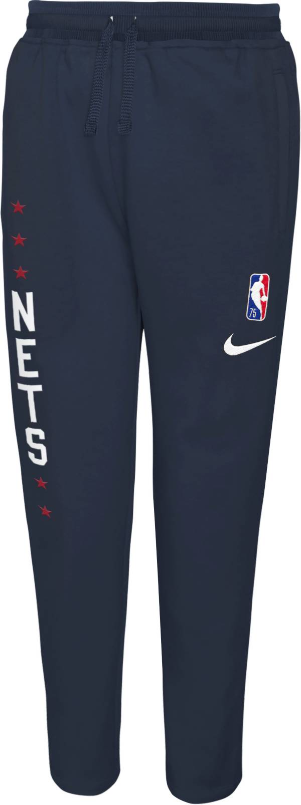 Nike Youth 2021-22 City Edition Brooklyn Nets Navy Showtime Sweatpants