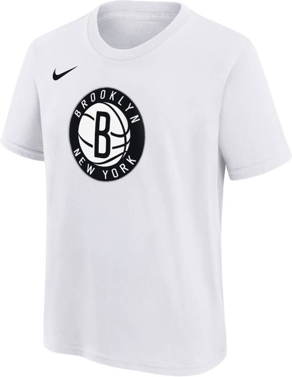 Nike Youth Brooklyn Nets White Logo T-Shirt