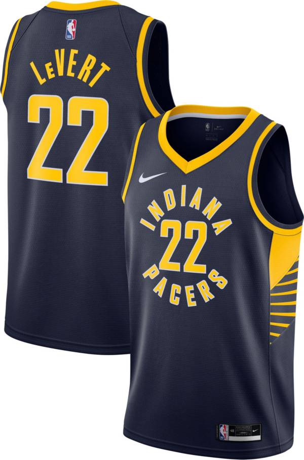 Nike Youth Indiana Pacers Caris LeVert #22 Navy Dri-FIT Swingman Jersey product image