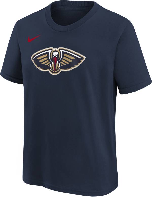 Nike Youth New Orleans Pelicans Navy Logo T-Shirt