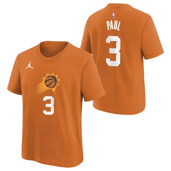 Nike Youth Phoenix Suns Chris Paul #3 Orange Statement T-Shirt