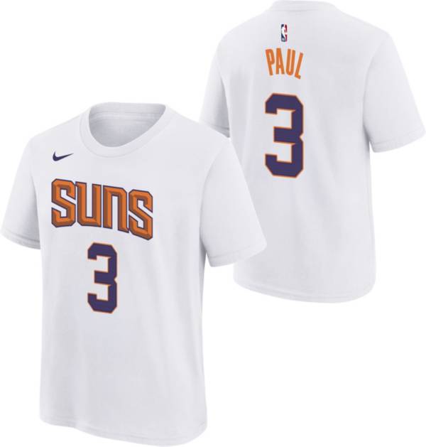 Nike Youth Phoenix Suns Chris Paul #3 White T-Shirt