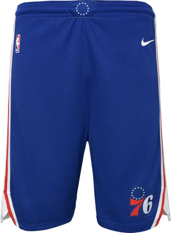 Nike Youth Philadelphia 76ers Dri-FIT Icon Swingman Shorts