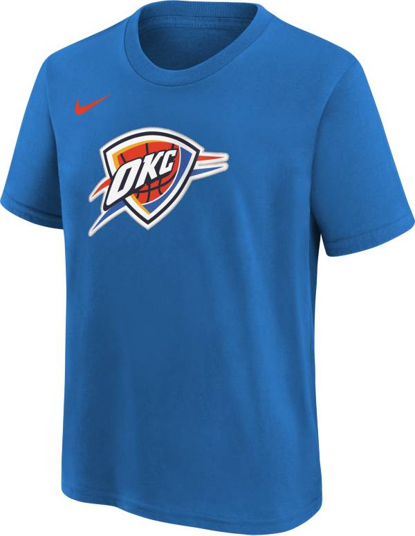 Nike Youth Oklahoma City Thunder Blue Logo T-Shirt