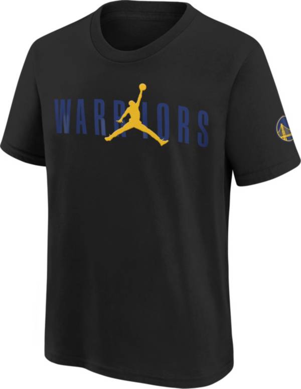 Jordan Youth Golden State Warriors Black T-Shirt product image