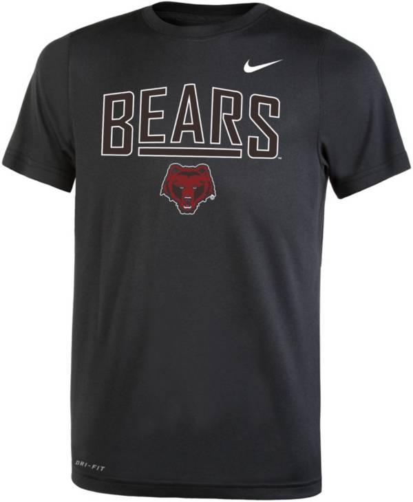 Nike Youth Brown University Bears Dri-FIT Legend Black T-Shirt