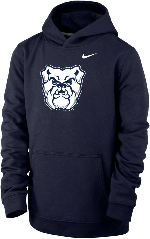 Nike Youth Butler Bulldogs Blue Club Fleece Pullover Hoodie