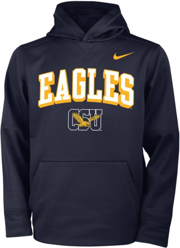 Nike Youth Coppin State Eagles Navy Therma-FIT Pullover Hoodie product image