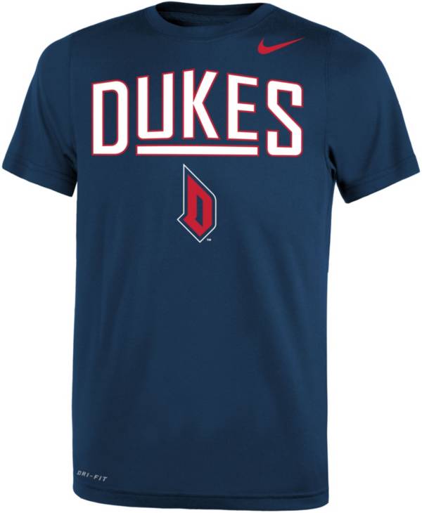 Nike Youth Duquesne Dukes Blue Dri-FIT Legend T-Shirt