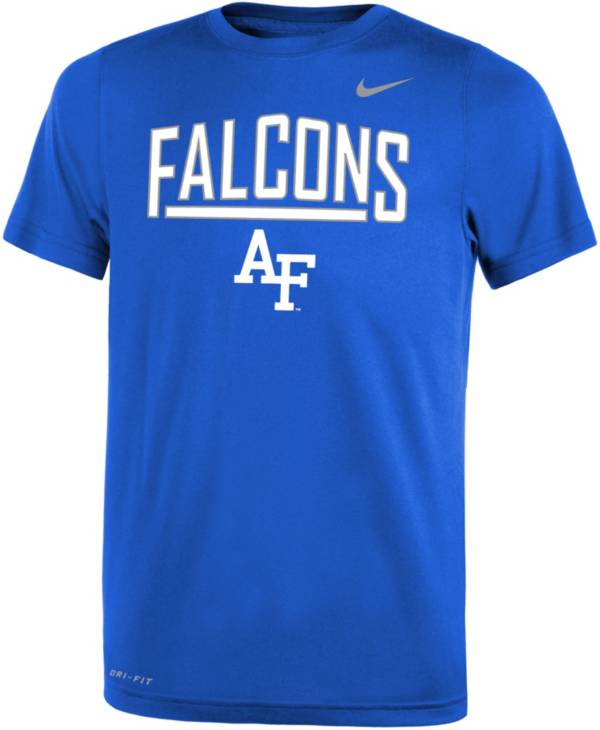 Nike Youth Air Force Falcons Blue Dri-FIT Legend T-Shirt