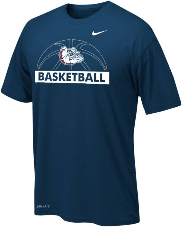 Nike Youth Gonzaga Bulldogs Blue Basketball Phrase T-Shirt product image