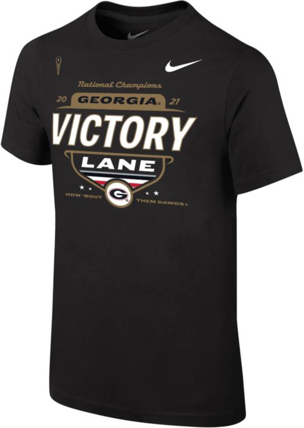 Nike Youth 2021 National Champions Georgia Bulldogs Locker Room T-Shirt product image