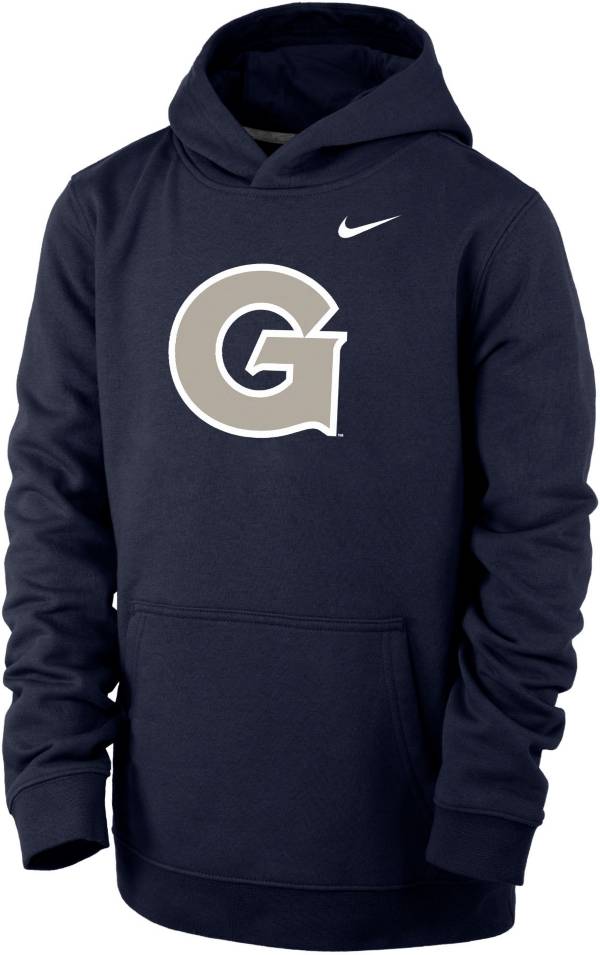 Nike Youth Georgetown Hoyas Blue Club Fleece Pullover Hoodie