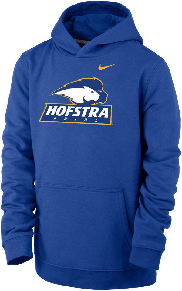 Nike Youth Hofstra Pride Blue Club Fleece Pullover Hoodie