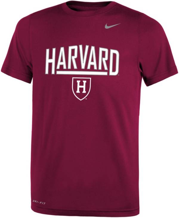 Nike Youth Harvard Crimson Crimson Dri-FIT Legend T-Shirt