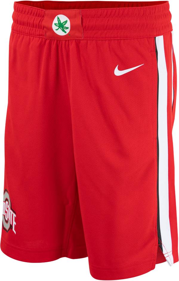 Nike Youth Ohio State Buckeyes Scarlet Replica Basketball Shorts