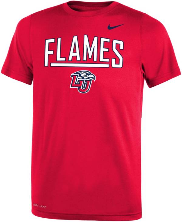 Nike Youth Liberty Flames Red Dri-FIT Legend T-Shirt