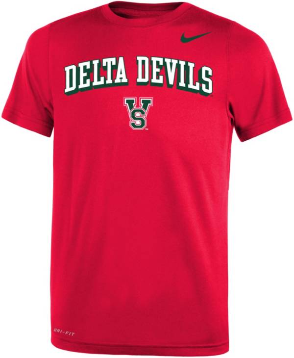 Nike Youth Mississippi Valley State Delta Devils Red Dri-FIT Legend T-Shirt